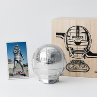 宇宙刑事～ギャ～バン！よろしくぐい呑！ギャバンのマスクが「純錫製ぐい呑み」になって登場 画像