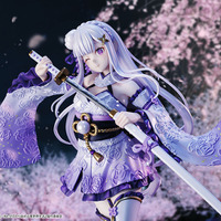 「リゼロ」エミリアがオリジナル和装衣装でフィギュア化！ 鮮やかなグラデーション&パール塗装に注目 画像
