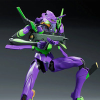 「エヴァ新劇場版」より「初号機」のプラモデルが3次再販！劇中イメージの造形、カシウスの槍とパレットライフルが付属 画像