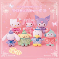「サンリオ」シナモンやポムポムプリンの“チャイナ姿”がかわいい♪ やむちゃむちゃ～ず第2弾グッズ登場 画像