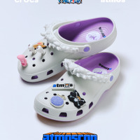 「ワンピース」“解放のドラム”が鳴り響く！ギア5のルフィが足元に宿るatmos×Crocsトリプルコラボのクロッグ登場 画像