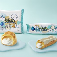 「ちいかわ」暑い夏にむちゃうま！“ヨーグルトシュークリーム”イメージのコラボスイーツ登場 画像