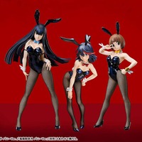 制服を脱いで…バニースタイルもキマってる!!“セーラー服とは卒業するものだ”「キルラキル」満艦飾マコ、鬼龍院皐月、纏流子のフィギュア登場 画像