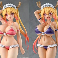 “すべすべ美白”と“テカテカ日焼け”どっちがお好き? ジト目ver.フェイスもかわいい「小林さんちのメイドラゴン」フィギュアが登場 画像