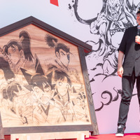 「真・侍伝 YAIBA」青山剛昌が3日間かけて書き上げた大絵馬を奉納！「200年経った時に、令和の時代を象徴する世相の絵として」東京・浅草寺イベントレポ 画像