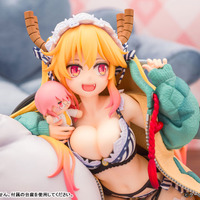 「小林さんちのメイドラゴン」トール&エルマがおうちでリラックス♪パーカー姿でフィギュア化 画像