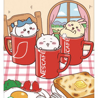 「ちいかわ」でほっと一息♪「ネスカフェ」コラボパケ商品が限定登場！ 壁紙やグッズ当たる企画も 画像