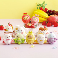 「すみっコぐらし」しろくま、ぺんぎん？たちと10周年をお祝い♪ ねこ、とかげはフルーツパーラーごっこも？ 新グッズ登場 画像