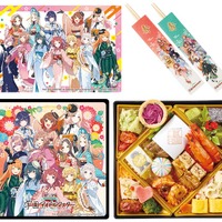 「学マス」花海咲季、月村手毬、藤田ことねらの振り袖が可愛すぎ♪ アイドル候補生たちと新年を迎えよう！初コラボのおせち登場 画像