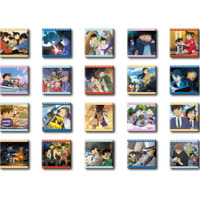 「名探偵コナン」新一＆蘭たちがクリスマスイルミネーションでキラキラ♪ SPイラストの缶バッジ＆トランプ登場　「コナンランド」新グッズ 画像