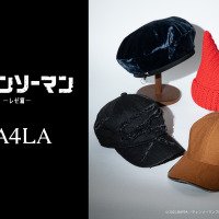 「チェンソーマン」ポチタのチェンソーを“ジッパー”で表現＆パワーの角付きニットキャップも♪ 「CA4LA」コラボ登場 画像