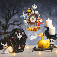 「ナイトメアー・ビフォア・クリスマス」ジャック達とゾクゾクするハロウィンを楽しもう♪ ぬいぐるみやアパレル、ホテルライクなホーム雑貨も 画像