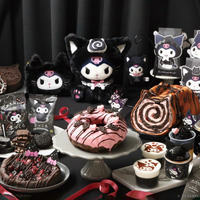 クロミの“おいしい魔法”で「ねこねこ食パン」や「パステル」の商品が“まっくろ”に!? コラボスイーツ満載 画像