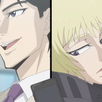 秋アニメ「忍者と極道」意気投合した忍者（CV.小林千晃）と極道（CV.小西克幸）だが、相手は因縁の勢力で…第1話先行カット 画像