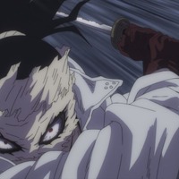 秋アニメ「ヒロアカ FINAL SEASON」AFOに苦戦するオールマイトの元に“ヒーロー殺し”ステインが駆けつけて… 第2話（通算161話）先行カット 画像