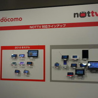 全17機種が「NOTTV」に対応する