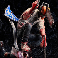 「チェンソーマン」肉体や返り血、禍々しいチェンソー、無残に解体されたサムライソード…息を呑む造形を見よ！1/6スケールフィギュア登場 画像