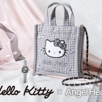 ハローキティと、かわいさも上品さも欲張っちゃおう♪ 「Angel Heart」コラボのショルダーバッグ付き時計登場 画像