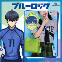「ブルーロック」世一、凛、誠士郎、玲王…4名のFWをおしゃれに持ち歩こう♪ ショルダーバッグなどコラボアイテム登場【SuperGroupies】 画像