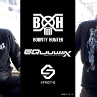 「ガンダム GQuuuuuuX」裏原宿発信ブランドの元祖「BOUNTY HUNTER」とコラボ！ Tシャツ登場 画像