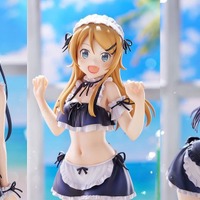 水着メイドの破壊力は永遠♪「俺の妹」桐乃、黒猫、あやせが立体化！アニメ放送開始10周年記念イラストを忠実に再現 画像