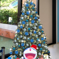 ドラえもんのクリスマスツリー♪「サンタメール」は1話丸ごと原画展示！クリスマスムードの「藤子・F・不二雄ミュージアム」 画像