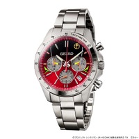 「2号機、発進！」エヴァ新幹線が腕時計に！エヴァ2号機をモチーフにした鮮やかな赤に注目 画像