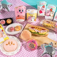 「カービィのエアライダー」発売記念！ファミマでコラボ実施 食いしんぼうなカービィモチーフの全7商品が登場 画像