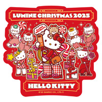 ハローキティがルミネでクリスマスパーティーを開催♪ クリスマス限定装飾＆グッズなどの企画が盛りだくさん！ 画像