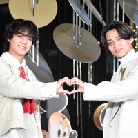 キンプリ、クリスマスはミッキーと一緒に過ごす？ 永瀬廉、高橋海人が丸の内・点灯式に登場 画像