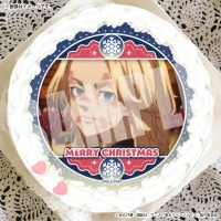「東リベ」クリスマスに日和ってる奴いる？いねえよなぁ!?　マイキー、タケミチたちのクリスマスケーキ♪  描きおこしミニキャラ版も 画像