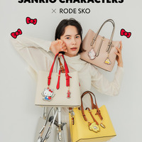 「サンリオ」キティ、ポチャッコたちを大人かわいく持とう♪ 日常使いにも◎“チャーム付ミドルバッグ”登場 画像