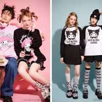 「サンリオ」マイメロ＆クロミの、ガーリーワンピやユニセックスシャツ、お顔バッグも！豊富な全30型で「MILK」コラボ 画像