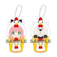 「SPY×FAMILY」アーニャが“からあげクン”になりきり！ダミアン＆ベッキーも冬支度♪ 12月2日よりローソンコラボ 画像