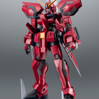 「俺がお前を討つ！」イージスガンダムがROBOT魂より発売中！スタイリッシュなフォルムで、MA形態への変形もできる可変フィギュア 画像