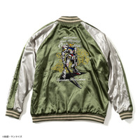 「ガンダム 鉄血のオルフェンズ」ガンダム・バルバトスを大胆に刺繍デザイン！リバーシブル仕様のスカジャン登場 画像