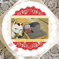 「ダンダダン」モモ、オカルン、ターボババアと“メリクリ”かよ…萎えるぜ　選べるクリスマスケーキ登場♪ 画像