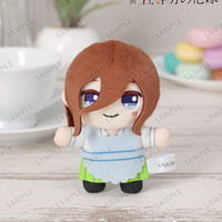 「五等分の花嫁」二乃、三玖、四葉たちが制服エプロン姿に♪“ちょこんと”キュートな立体マスコットで登場 画像