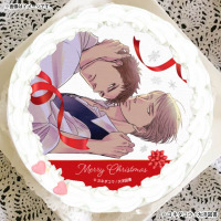 「囀る鳥は羽ばたかない」矢代&百目鬼、「天官賜福」謝憐＆花城…麗しい2人と一緒に聖夜を…♪ クリスマスケーキ登場 画像