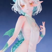 布面積ちっさ…！華奢なボディ＆露わな白肌が神秘的♪ ドラゴン娘がオリジナルフィギュア化 画像