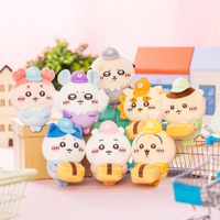 「ちいかわ」こんなんさァッッ絶対欲しいじゃん♪ ハチワレ、うさぎが配達員さんに！「ちいかわマーケット」5周年限定マスコット登場