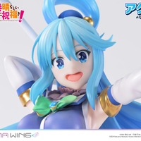もっと私を讃えてよ！「このすば」アクア、元気いっぱいの笑顔にメロメロ♪ 1/7スケールフィギュアが登場