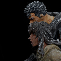 40万円超！「ベルセルク」ガッツとキャスカの過酷な旅路を表現…深まる冬に想いを馳せるスタチューが再登場