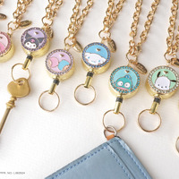 「サンリオ」大人世代の心をくすぐる♪ キティやシナモン、クロミの便利ポーチ、リール式キーホルダー、ルーペが登場