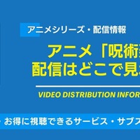 アニメ「呪術廻戦」はどこで見れる？全話無料・見放題の動画配信サービス一覧と視聴順 画像