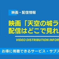 映画「天空の城ラピュタ」の配信はどこで観られる？無料視聴できるサービス・サブスクを紹介！ 画像