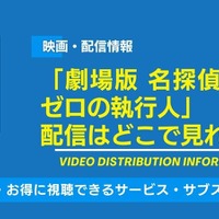「劇場版 名探偵コナン ゼロの執行人」の配信はどこで見れる？無料視聴できるサービス・サブスクを紹介！ 画像