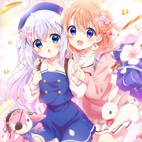 「ご注文はうさぎですか？」新作アニメは長編劇場版で！ココア＆チノのティザービジュアル第1弾が公開 画像