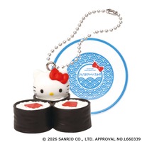 「サンリオ」キティやマイメロがお寿司に!?へいらっしゃい！キーチェーンが可愛すぎる♪ 画像