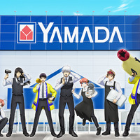 「銀魂」銀さん、桂、土方らがヤマダデンキで仕事ォォォ!? コラボグッズや万事屋3人の店内放送実施も 画像